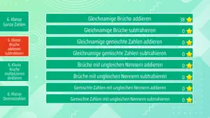 Mathe 6. Klasse screenshot 2