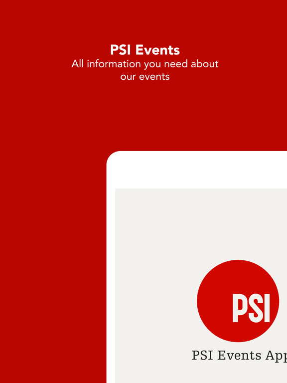 Screenshot #4 pour PSI Events App
