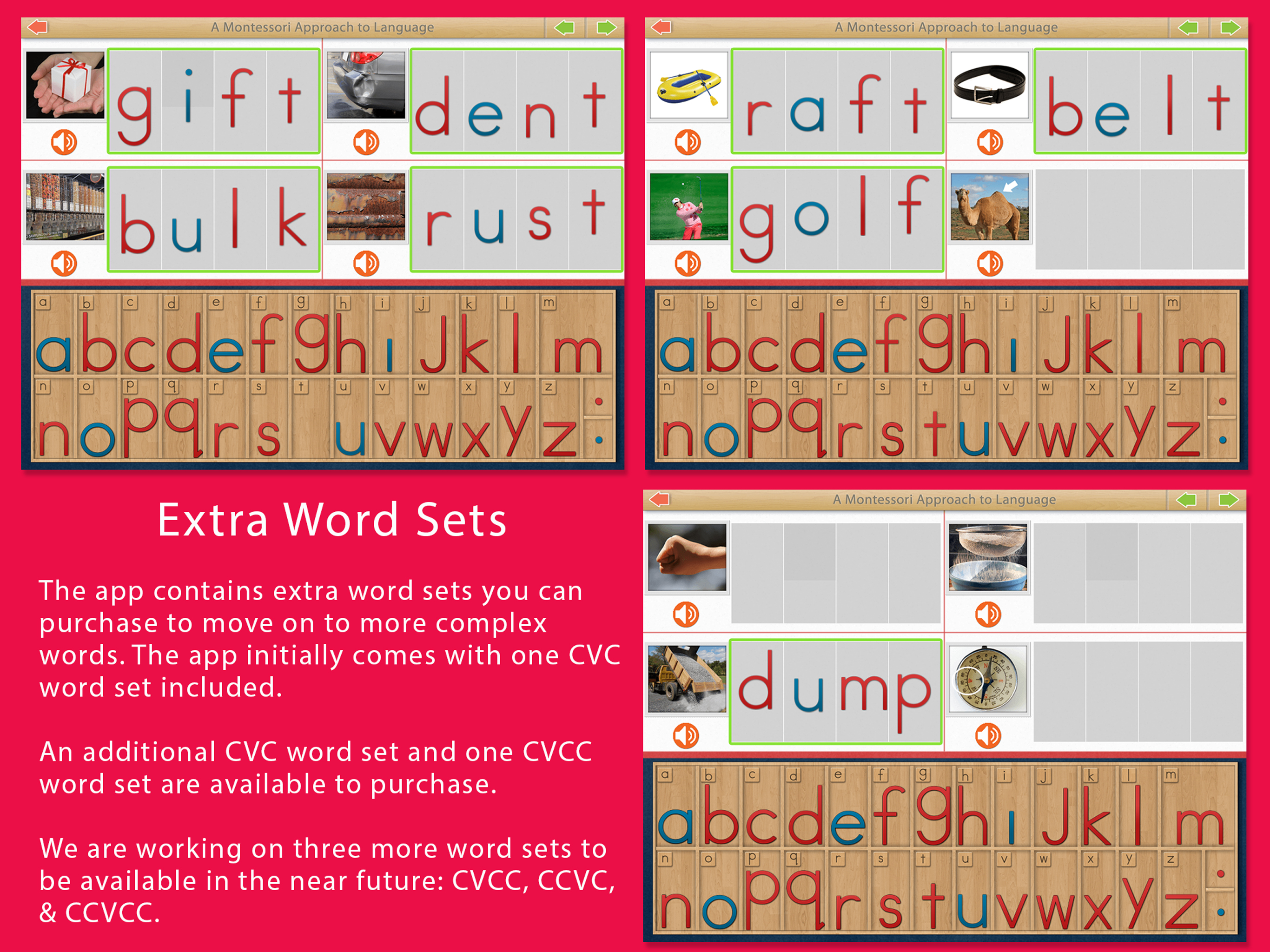 Montessori Movable Alphabet