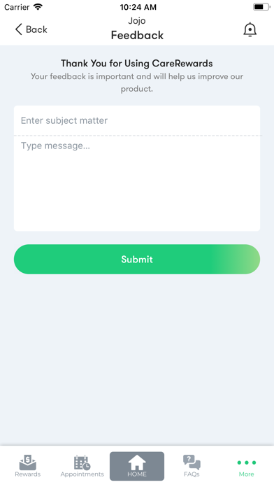 CareRewards Screenshot