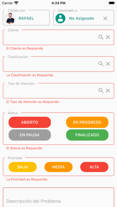 Screenshot #3 pour Orden de Servicio
