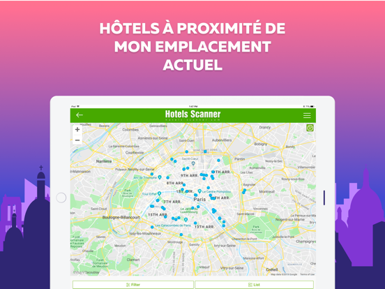 Screenshot #6 pour Hôtels-scanner