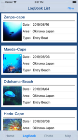Diving Log - Scuba Logbook screenshot