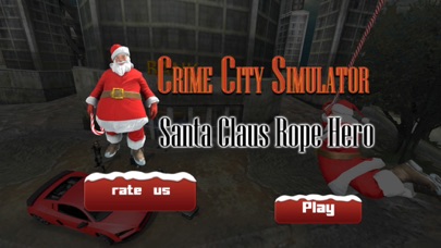 Crime City Santa Rope Hero screenshot 3