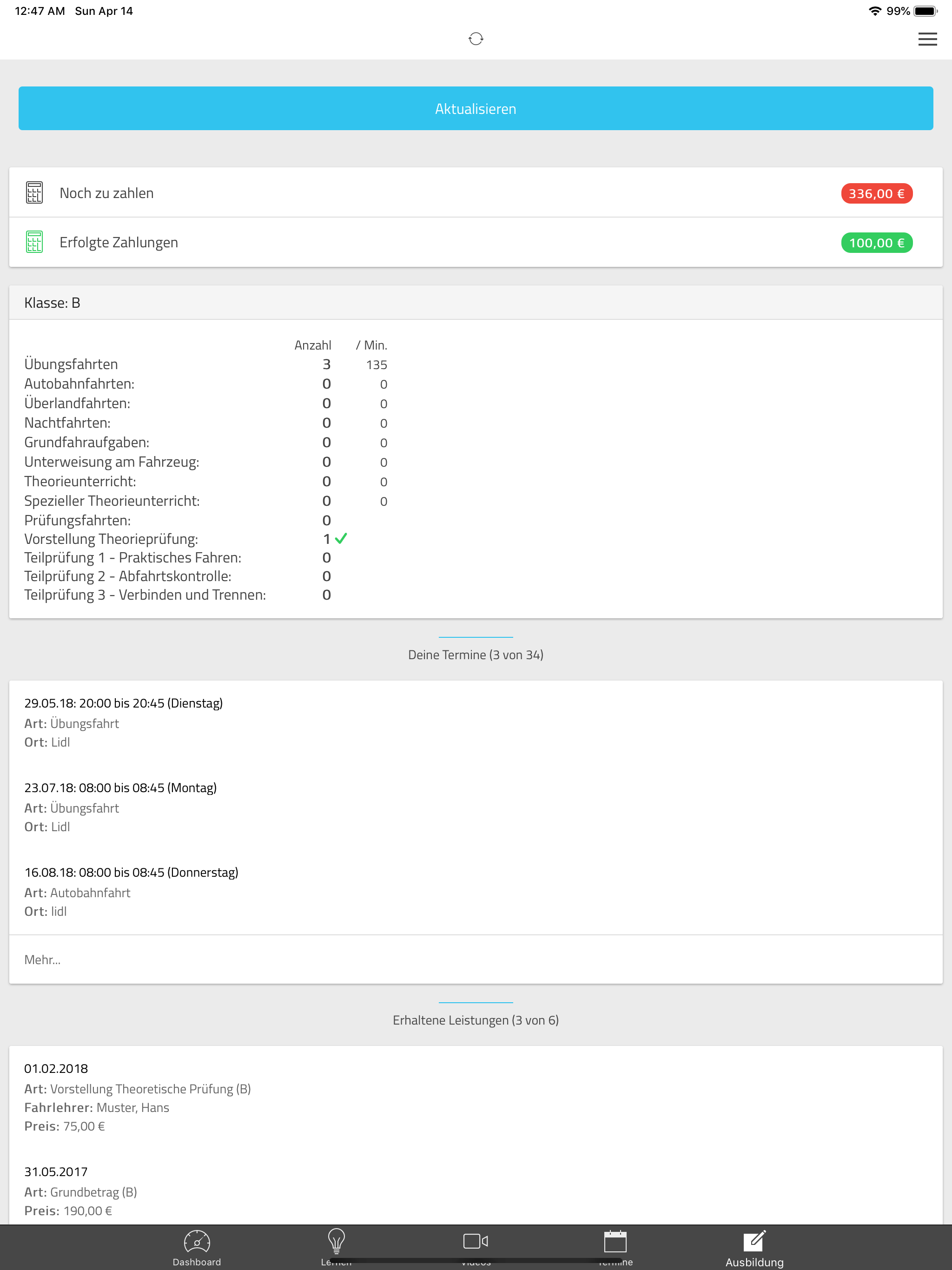 Meine Fahrschul-App screenshot 7