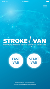 StrokeVAN App screenshot