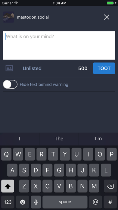 Amaroq for Mastodon screenshot 3