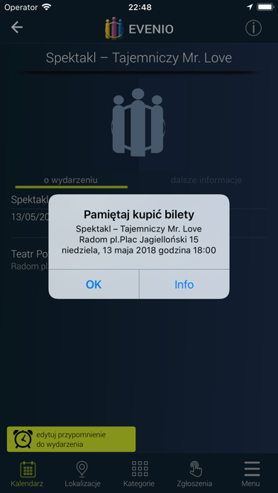 Evenio Screenshot