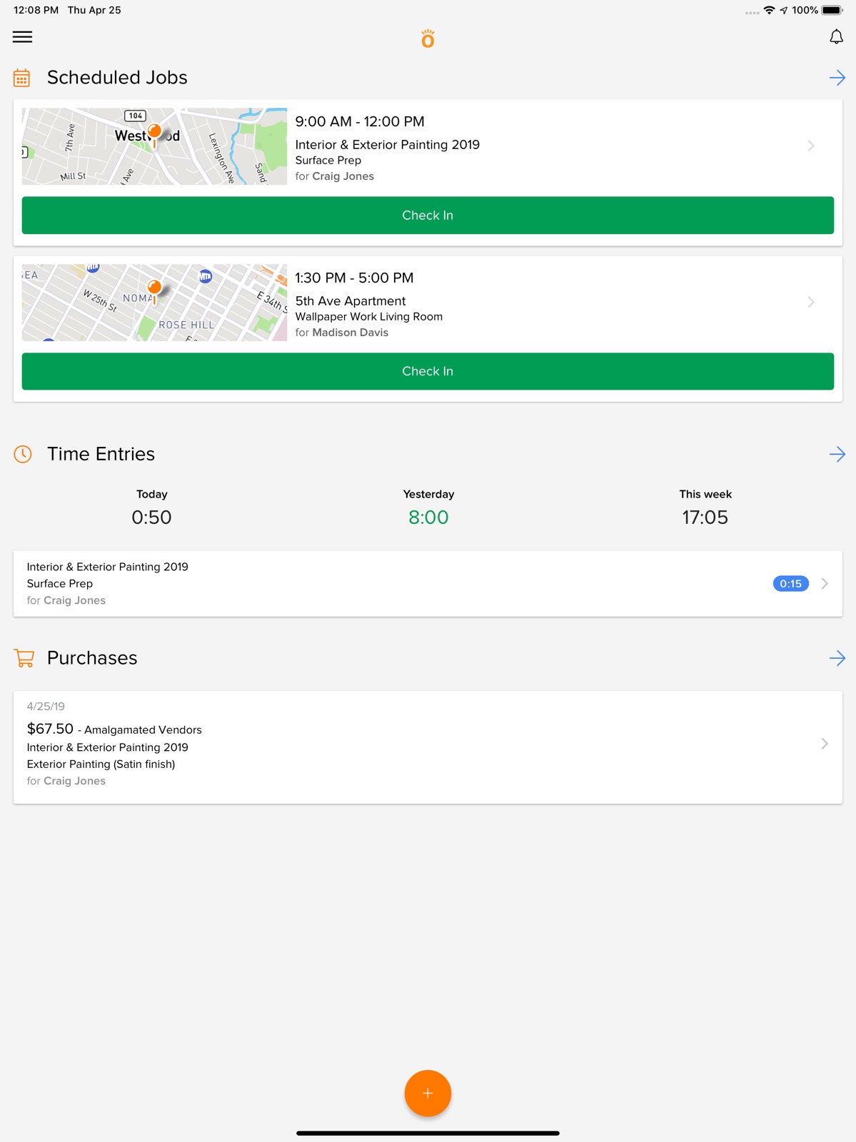 Knowify ipad screenshot 1