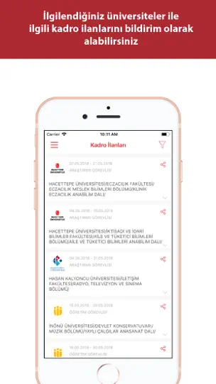 YÖK Mobil iPhone Ekran Görüntüsü 2