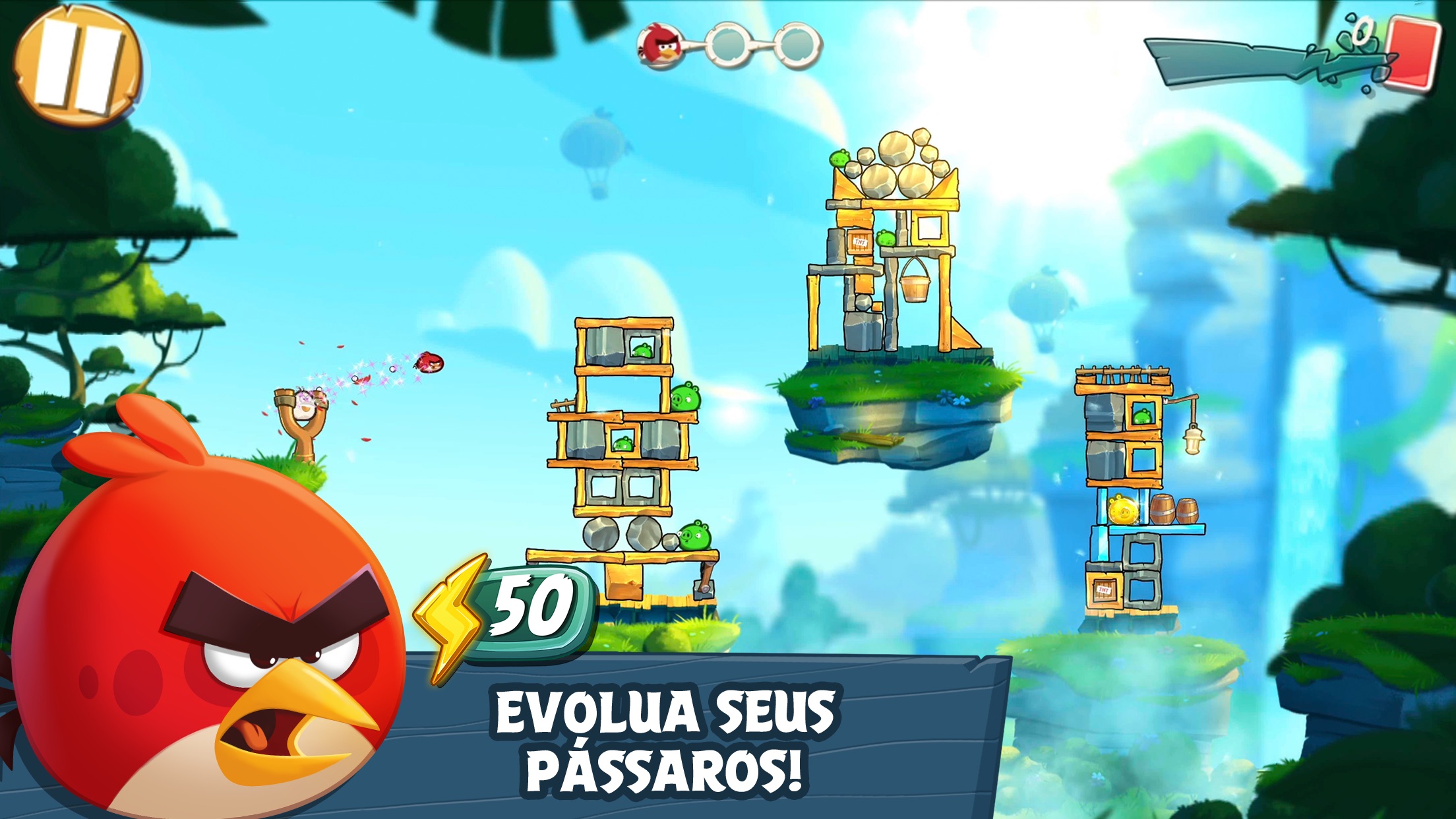 Screenshot do app Angry Birds 2