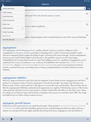 collins subject dictionaries iPad Captures Décran 2