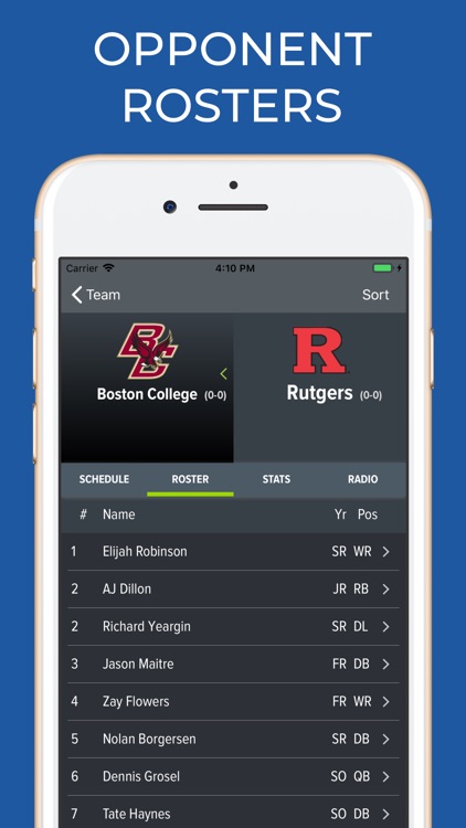 Rutgers Football Schedules screenshot-6