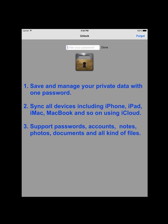 Screenshot #4 pour SafeBox Pro