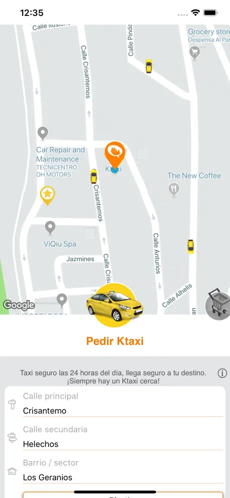 Ktaxi, una app de Clipp