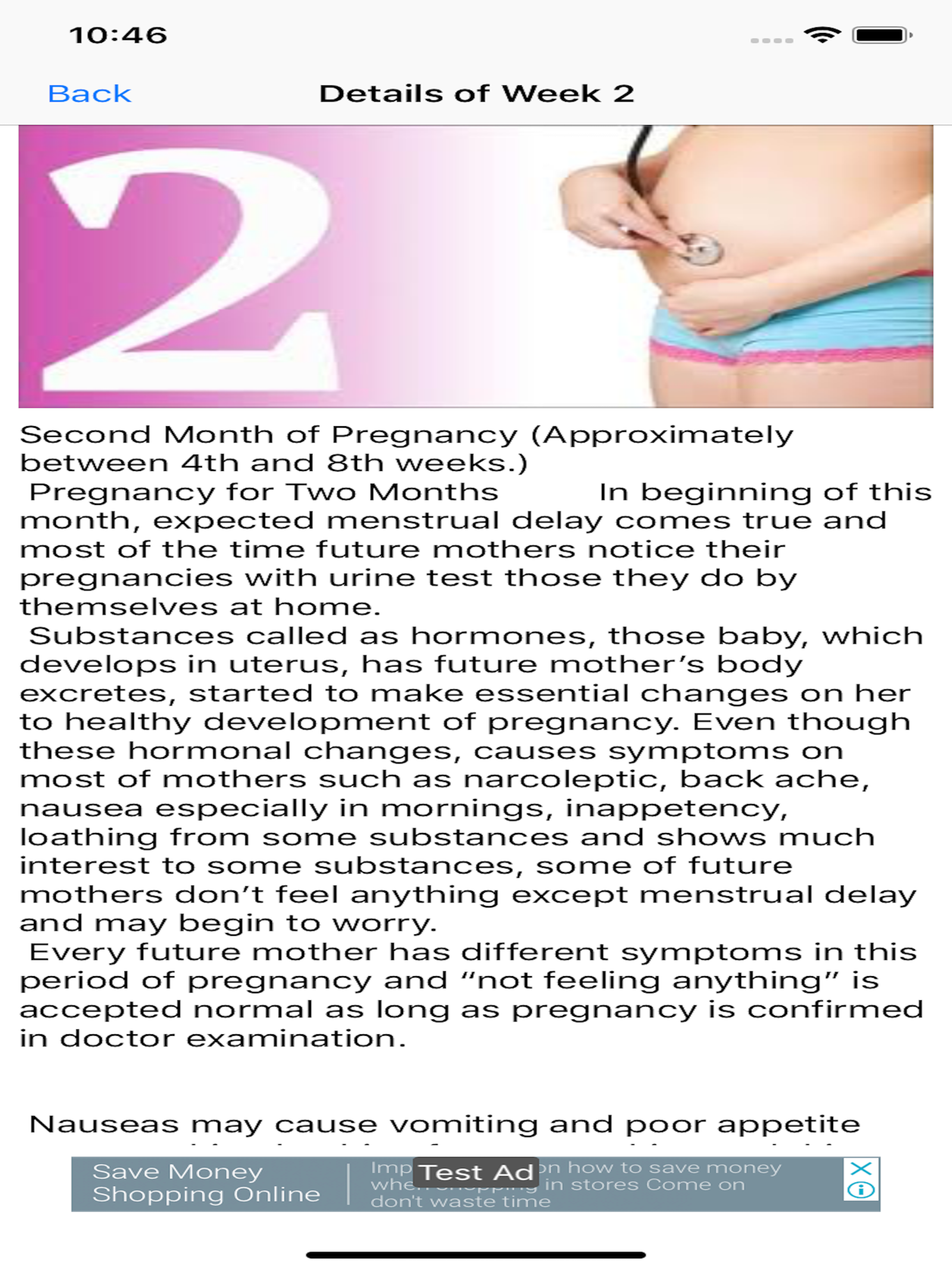Day by Day Pregnancy Tracker screenshot 13