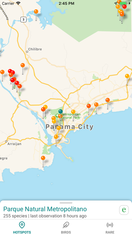 #1. GoBird - Guide to Nearby Birds (iOS) 由: Tony Gentilcore