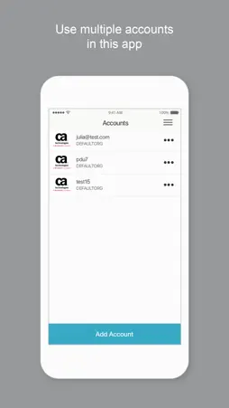 CA Mobile Authenticator screenshot 1