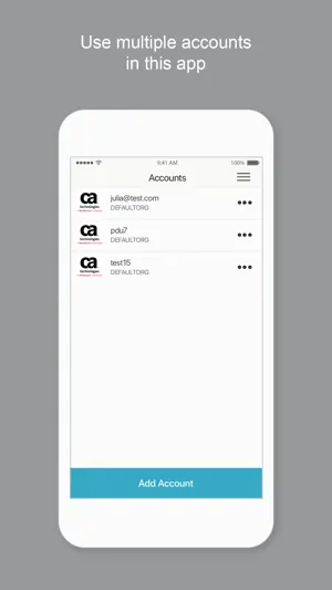 CA Mobile Authenticator screenshot 1