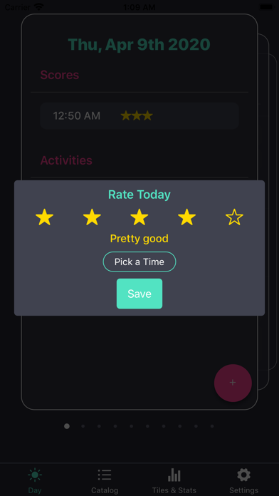 My Daily Report iPhone screenshot 3 - Lifestyle app