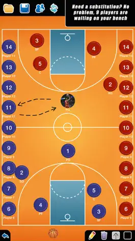 Game screenshot Coach Tactic Board: Basket apk