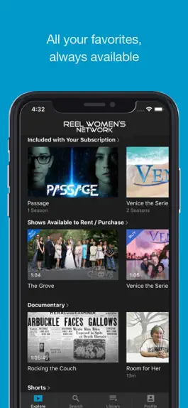 Game screenshot Reel Women's Network hack