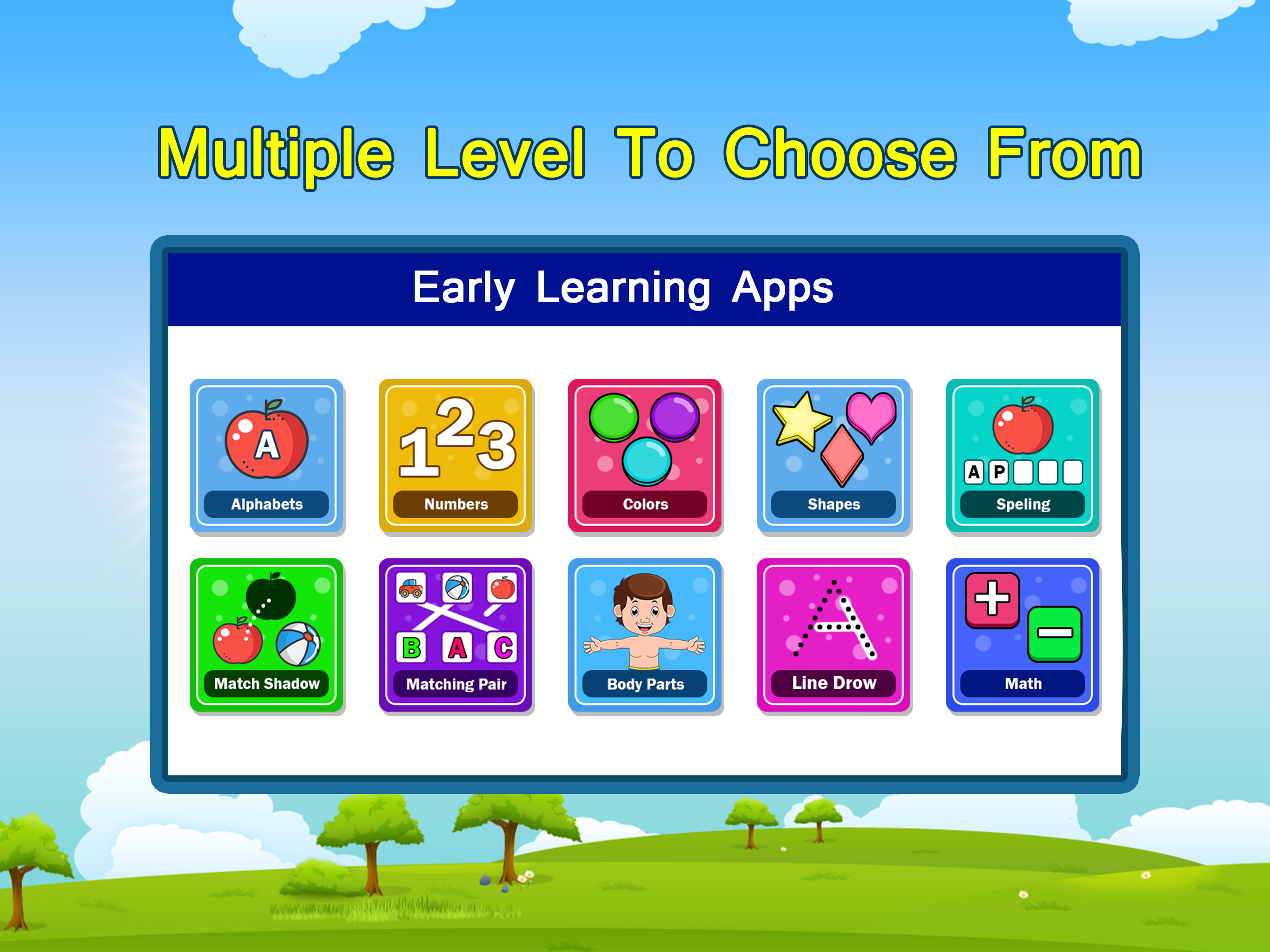 Early Learning Apps - Games
