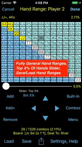 PokerCruncher - Advanced Odds screenshot 2