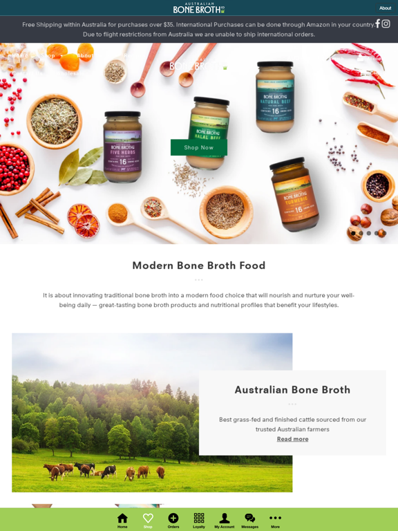 Screenshot #5 pour Australian Bone Broth Co