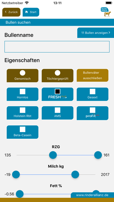 RinderAllianz Screenshot