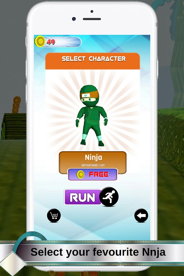 Nimian Ninja Running Game screenshot 2