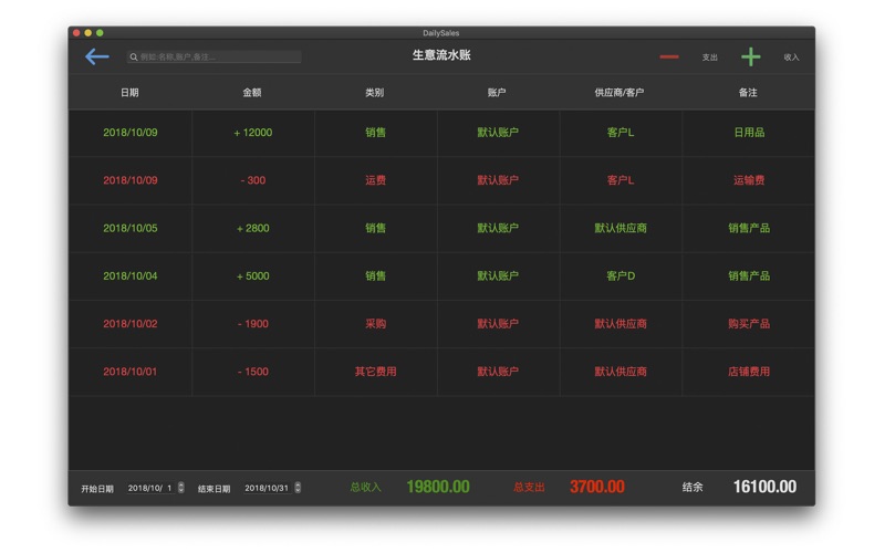 Daily Sales - 进销存库存管理系统