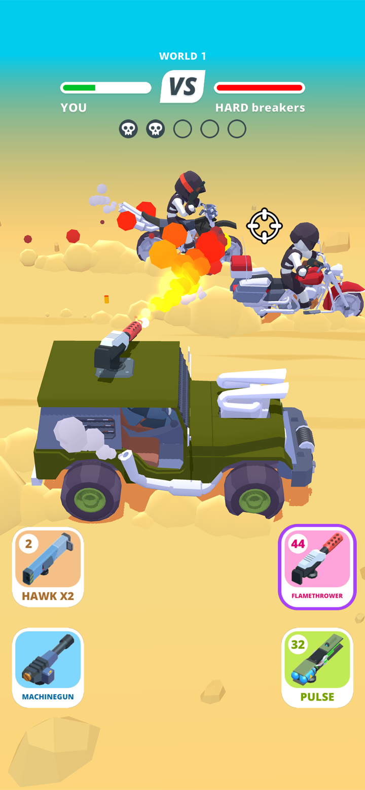 Desert Riders - Wasteland Cars screenshot 5