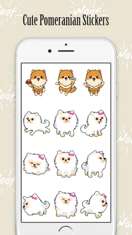 Game screenshot Pomeranian Puppy Stickers Cute hack