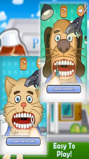 Pet Vet Celebrity Dentist Game screenshot 3
