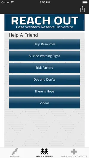 Case Western Reserve Reach Out screenshot 1