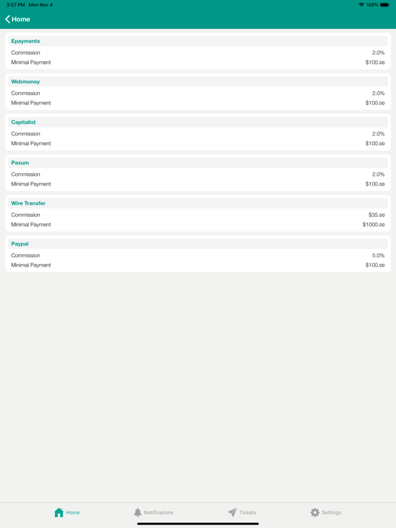 AffStats iPad screenshot