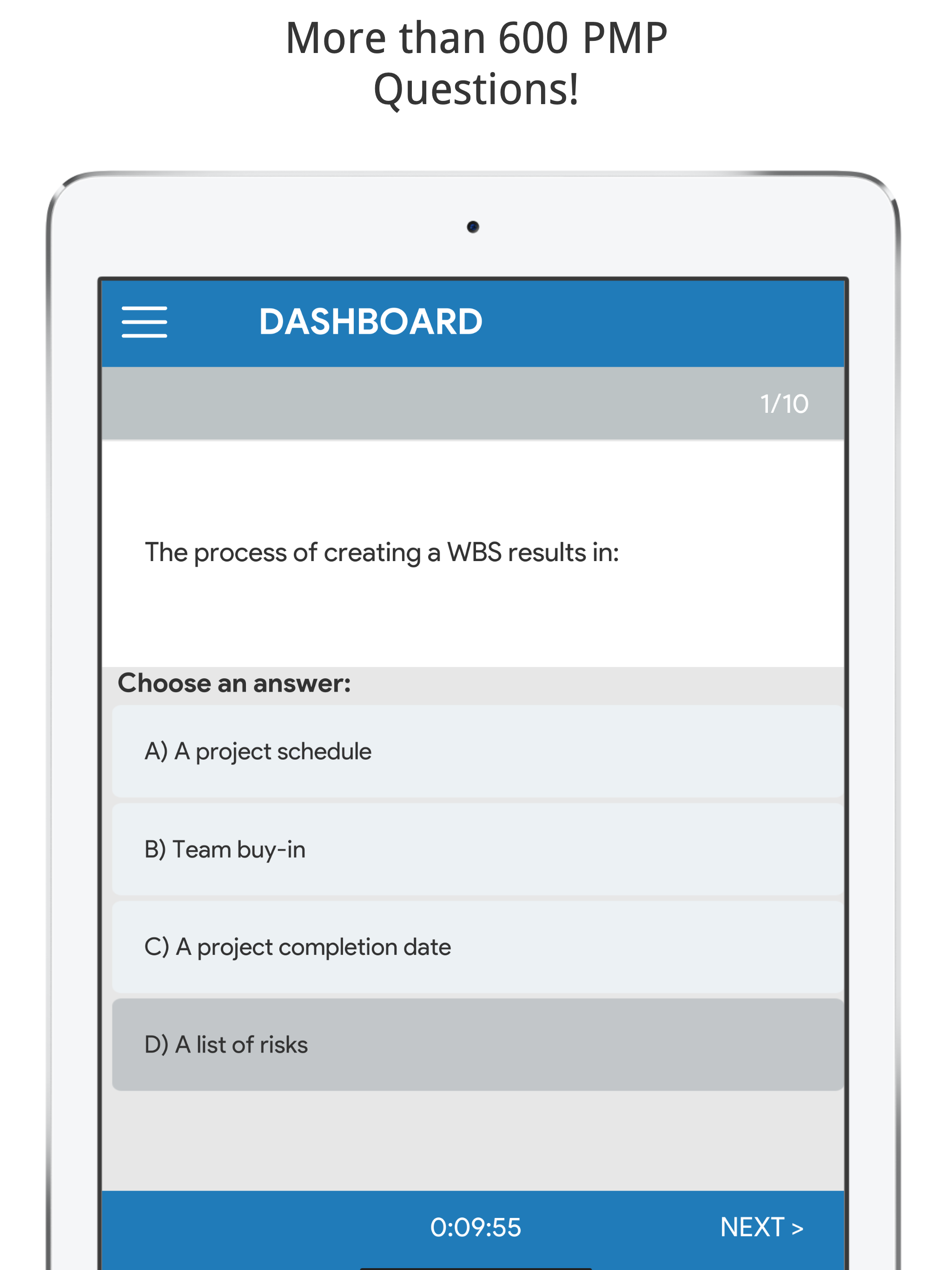 PMP Tester screenshot 6