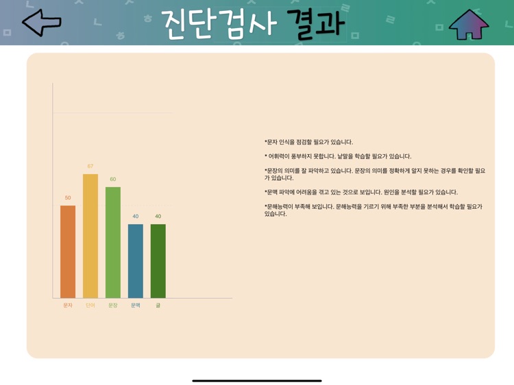 나의 읽기 실력은? screenshot-4