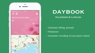 daybook. Screenshot