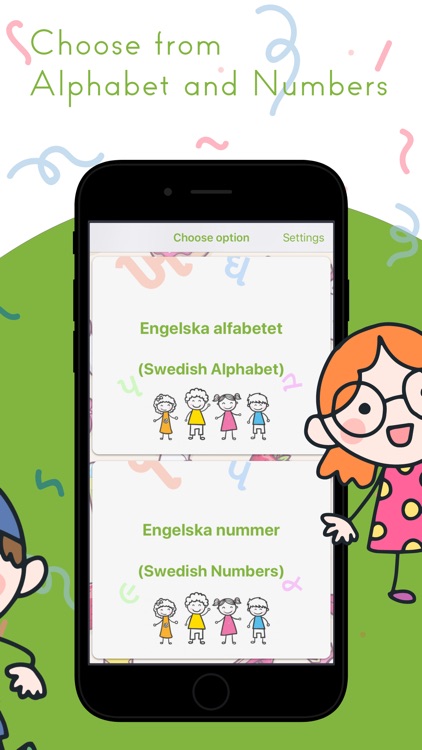 Swedish Alphabet and Numbers