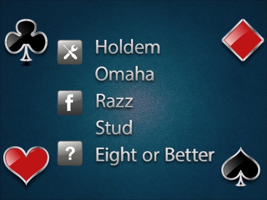 Screenshot #5 for HORSE Poker Calculator