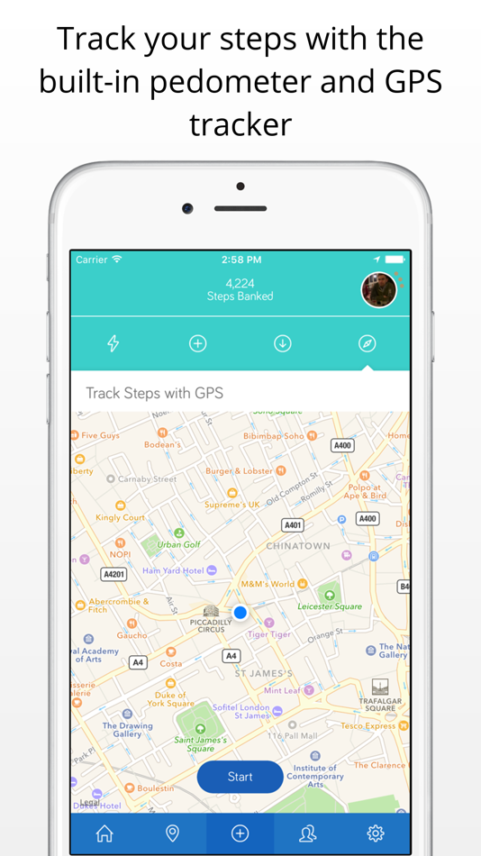 #3. World Walking (iOS) Oleh: Papertank Limited