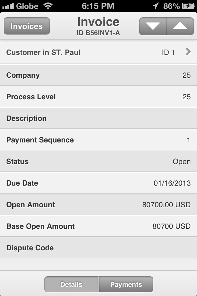 Infor Lawson Mobile Financials screenshot 3