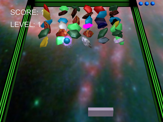Screenshot #6 pour SPACE ARKANOID 3D