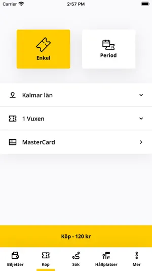 Kalmar länstrafik screenshot 2