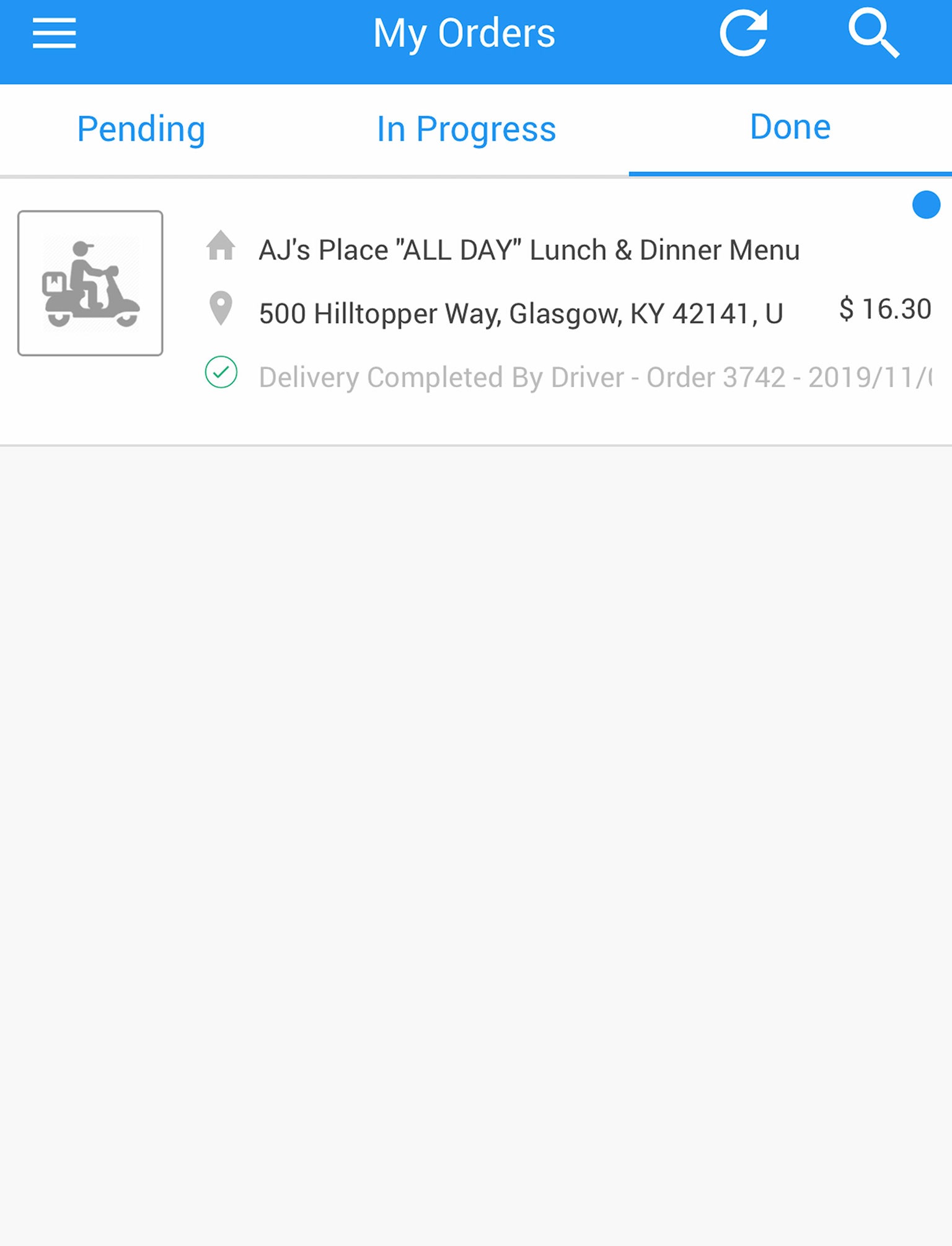 SOKY Deliveries Food Tracking screenshot 3