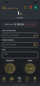 Lidya: Gold Cryptocurrency screenshot #4 for iPhone