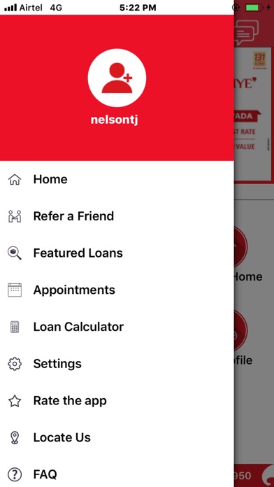 How to cancel & delete iMuthoot from iphone & ipad 2