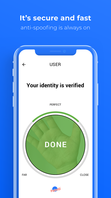 PalmID Agent iPhone screenshot 4 - Productivity app